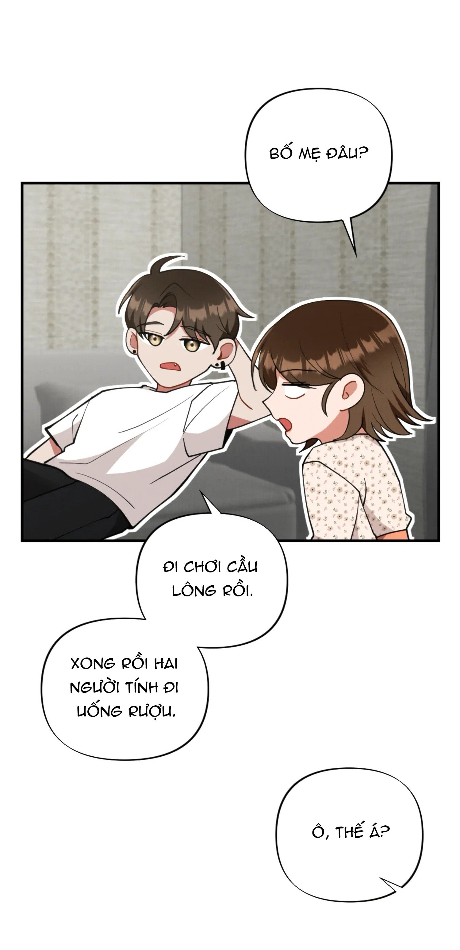 [18+] bạn của em trai không thể to như vậy! chapter 13.1 2