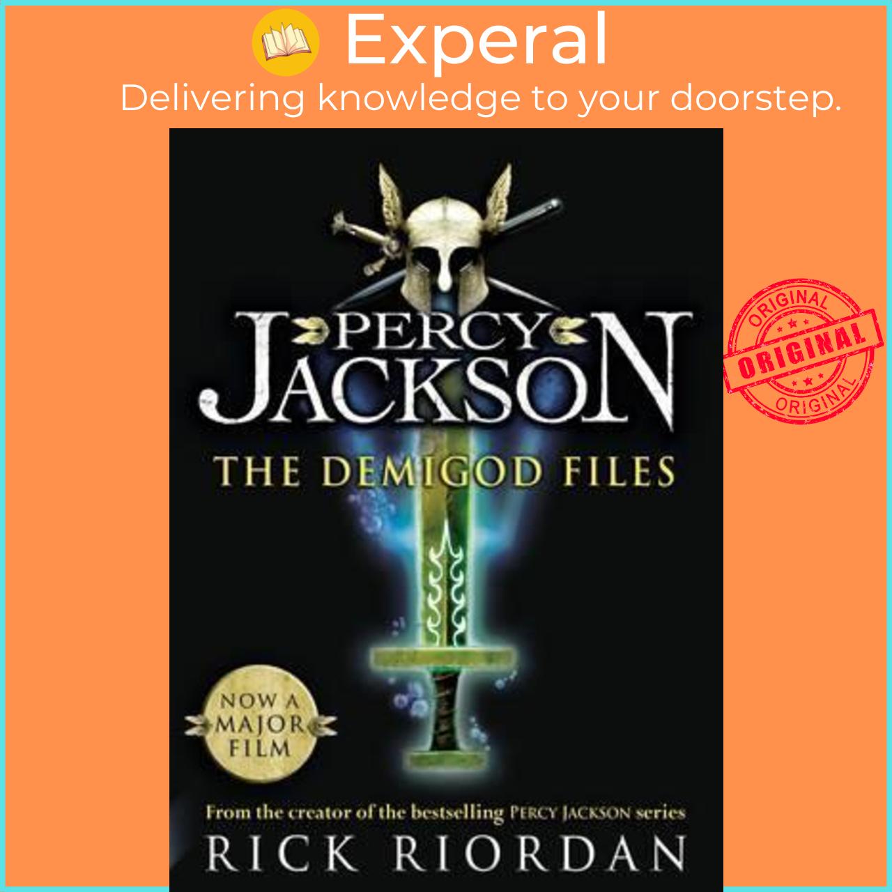 Sách - Percy Jackson: The Demigod Files (Percy Jackson and the Olympians) by Rick Riordan (UK edition, paperback)