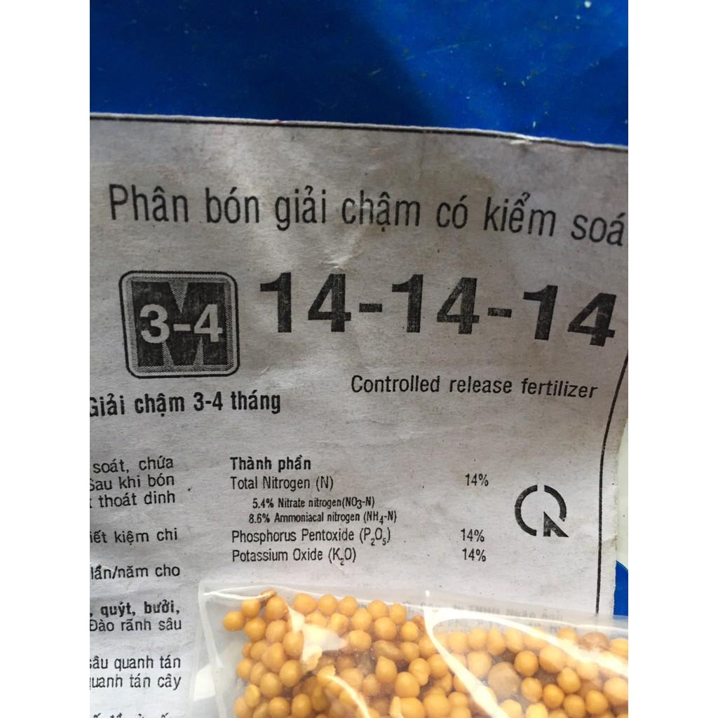 Phân tan chậm NPK 14-14-14-1kg