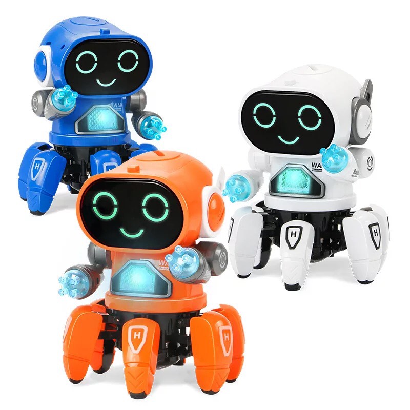 Đồ chơi robot thông minh Kingslim nhảy múa có đèn và nhạc dành cho trẻ em