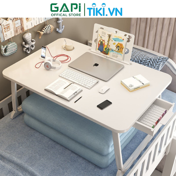 Bàn học ngồi bệt, bàn làm việc đa năng gấp gọn dễ dàng di chuyển thương hiệu GAPI - GN64