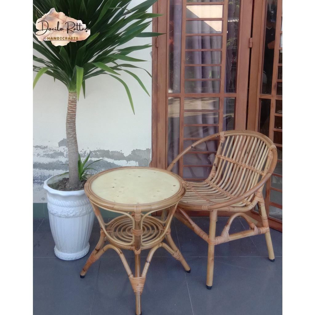 GHẾ SÒ MÂY TRE sơn tự nhiên Docilo Rattan chất lượng cao , cung cấp cho quán cafe nhà hàng khách sạn homestay