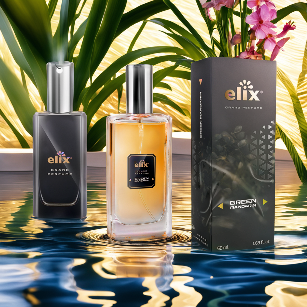 Nước hoa xịt ô tô Grand Perfume 50ml - Hương Green Mandarin (Quýt Xanh) - Hàng Chính Hãng nhập khẩu Ba Lan