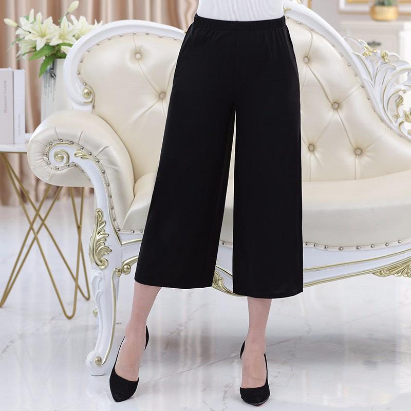 Áo trung niên tay lỡ, áo trung niên tay lỡ cổ hoa, chất liệu voan lụa mềm mại tôn dáng