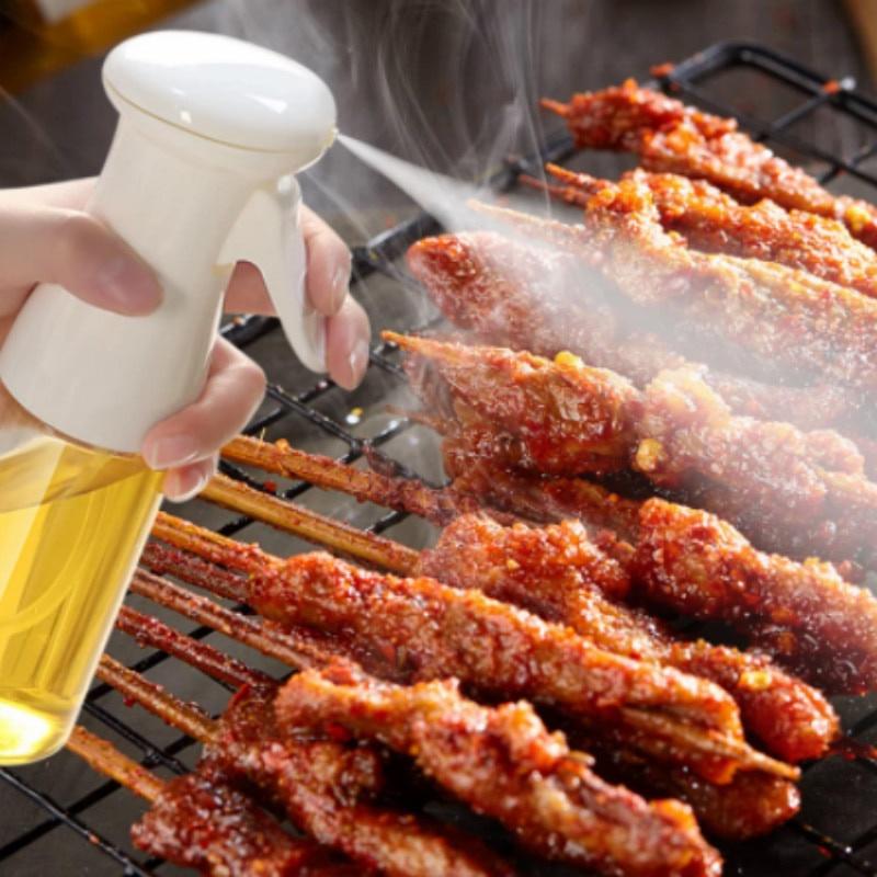 BBQ Oil Spray Bottle Air Pressure Spray Bottle Kitchen Barbecue Olive Oil Vinegar Spray Can Kitchen Tools Water Pump Dispenser