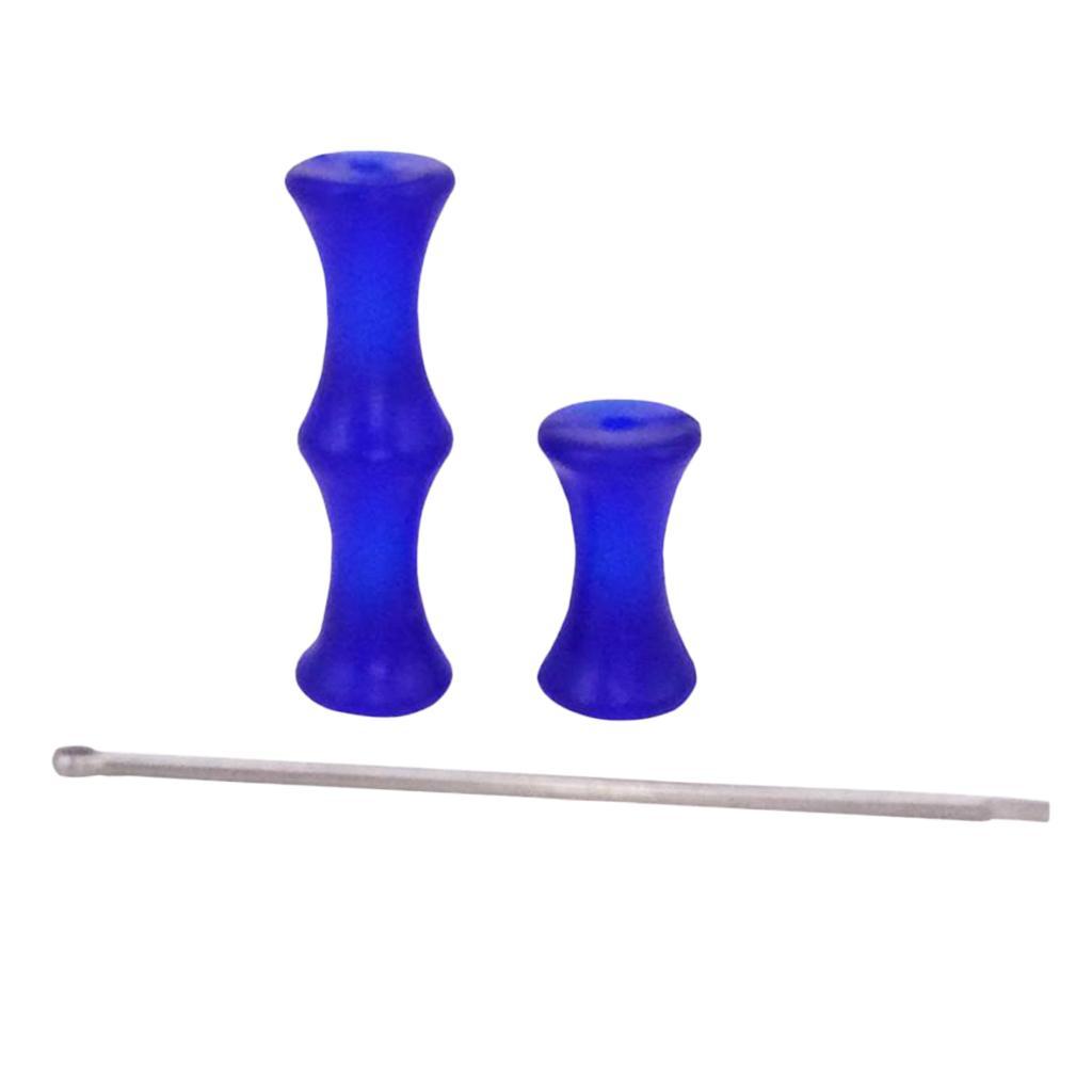 Silicone Fingers Guard Protector Gear for Recurve Bow Blue