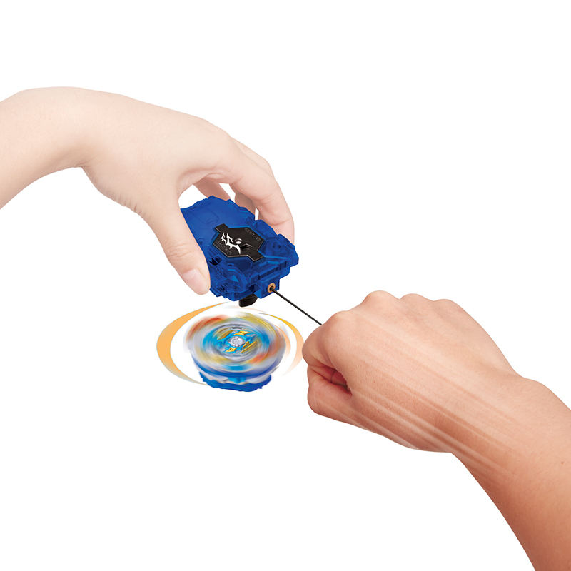 Đồ Chơi BEYBLADE Bệ Phóng B-137 Long Bey Launcher Clear Blue 123842