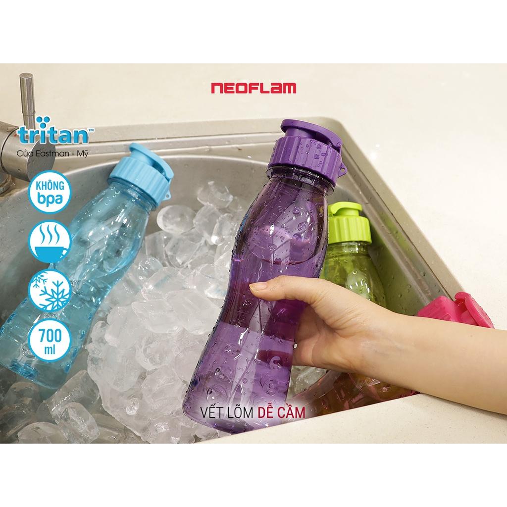 IMat-Chai nước Fliptop 700ml, bằng nhựa Tritan an toàn