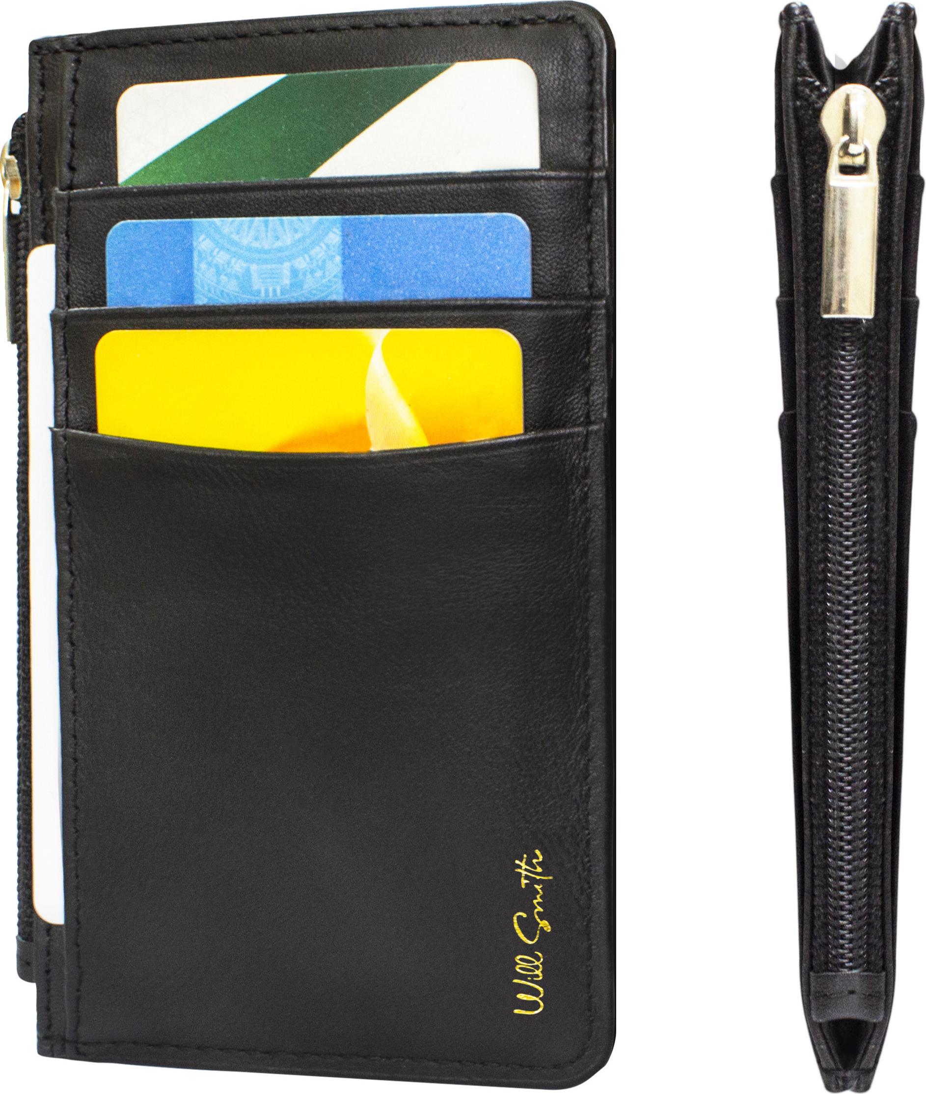 Ví Da Mini Nhỏ Gọn Nam Nữ_Ví Minimalist Tối Giản_Ví Card Holder WSB03