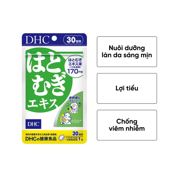 THỰC PHẨM BẢO VỆ SỨC KHỎE ADLAY EXTRACT - DHC