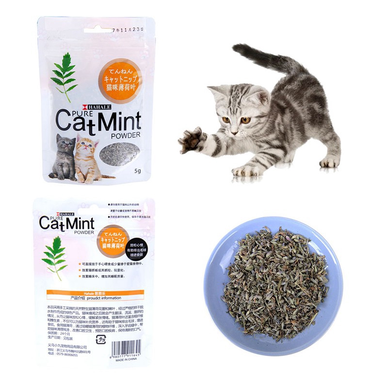 Cỏ Mèo Bạc Hà Thư Giãn Cho Mèo Catmint 5g