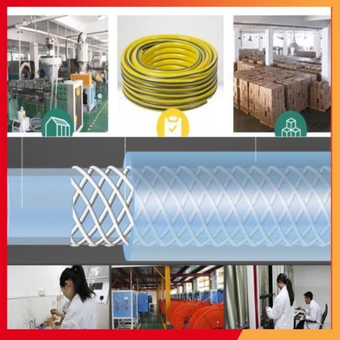 Bộ dây vòi xịt nước rửa xe, tưới cây tăng áp 3 lần,loại 15M 206317