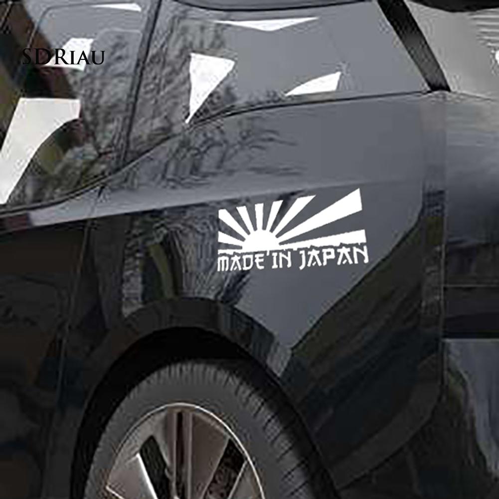 Sticker Chữ Made In Japan Dán Trang Trí Xe Hơi