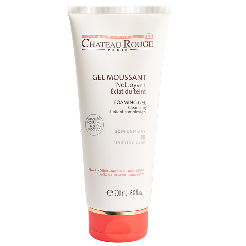 Sữa Rửa Mặt Làm Trắng Da Chateau Rouge Gel Moussant Soin Unifiant 200ml (Foaming Gel)