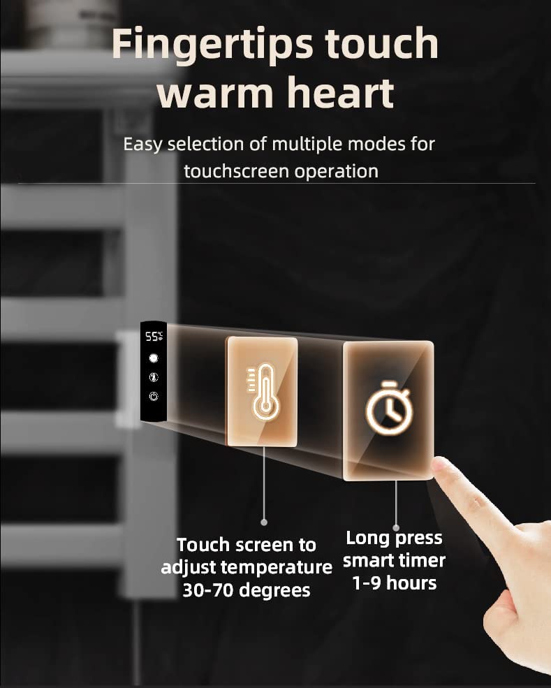 Giá treo khăn làm khô sưởi điện Radiator Shelf