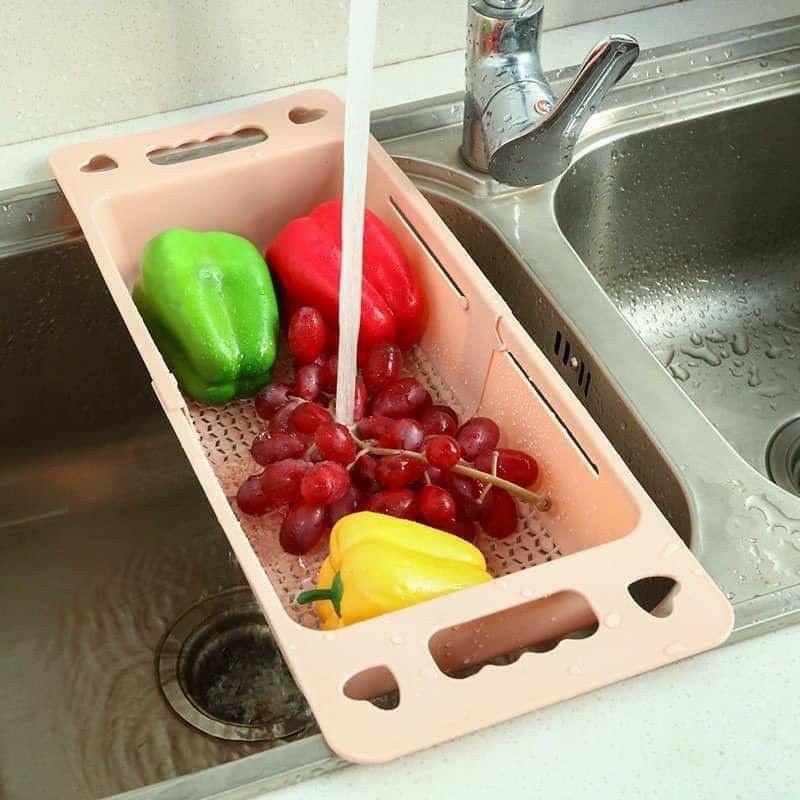 Khay gác bồn rửa bát để đồ đa năng tiện dụng