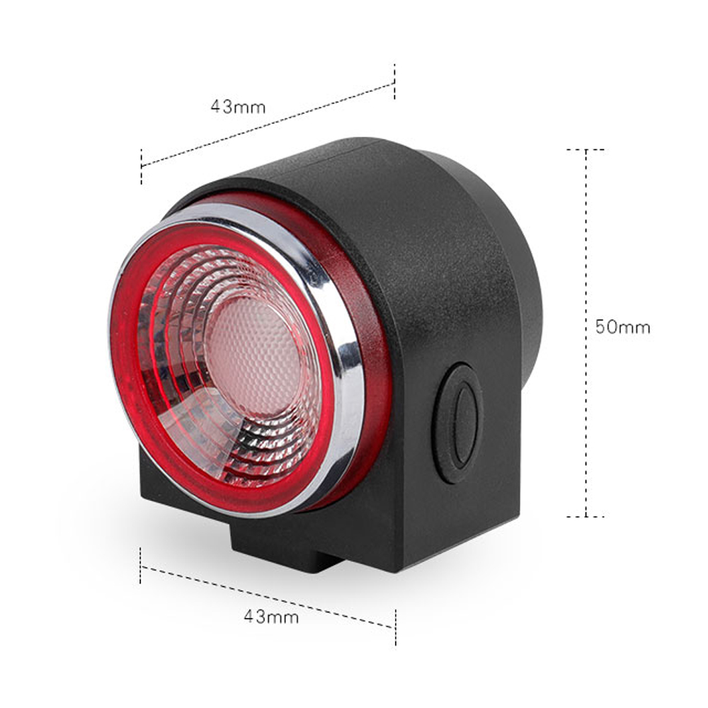 Đèn Báo Trộm Cảm Ứng Phanh Thông Minh Có Sạc Cho Xe Đạp