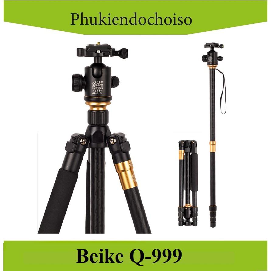 Chân máy ảnh BEIKE Q-999 pro (NEW2021), Hàng chính hãng