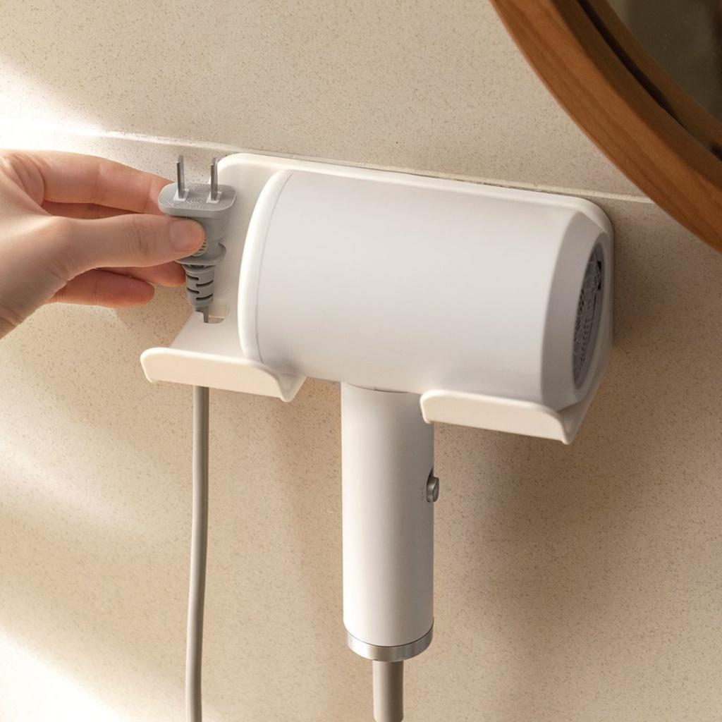 Kệ treo máy sấy nhà tắm tiện lợi giá đỡ máy sấy dán tường thông minh
