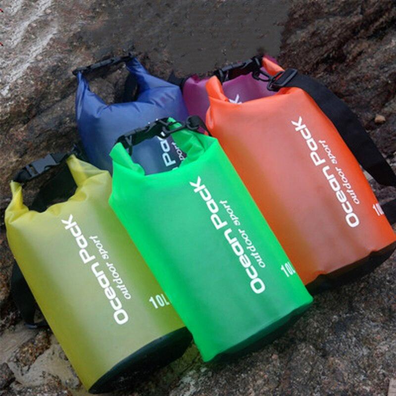 2L Waterproof Water Resistant Dry Bag Sack Storage Pack Pouch Swimming Bags Outdoor Kayaking Canoeing River Trekking Boating