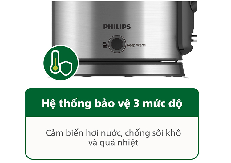Bình Đun Siêu Tốc Philips HD9316 (1.7L) - Hàng chính hãng