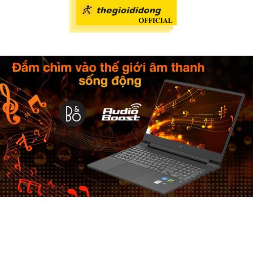 Laptop HP Gaming VICTUS 16 r0130TX i5 13500H/16GB/512GB/144Hz/6GB RTX3050/Win11 (8C5N5PA) - Hàng Chính Hãng