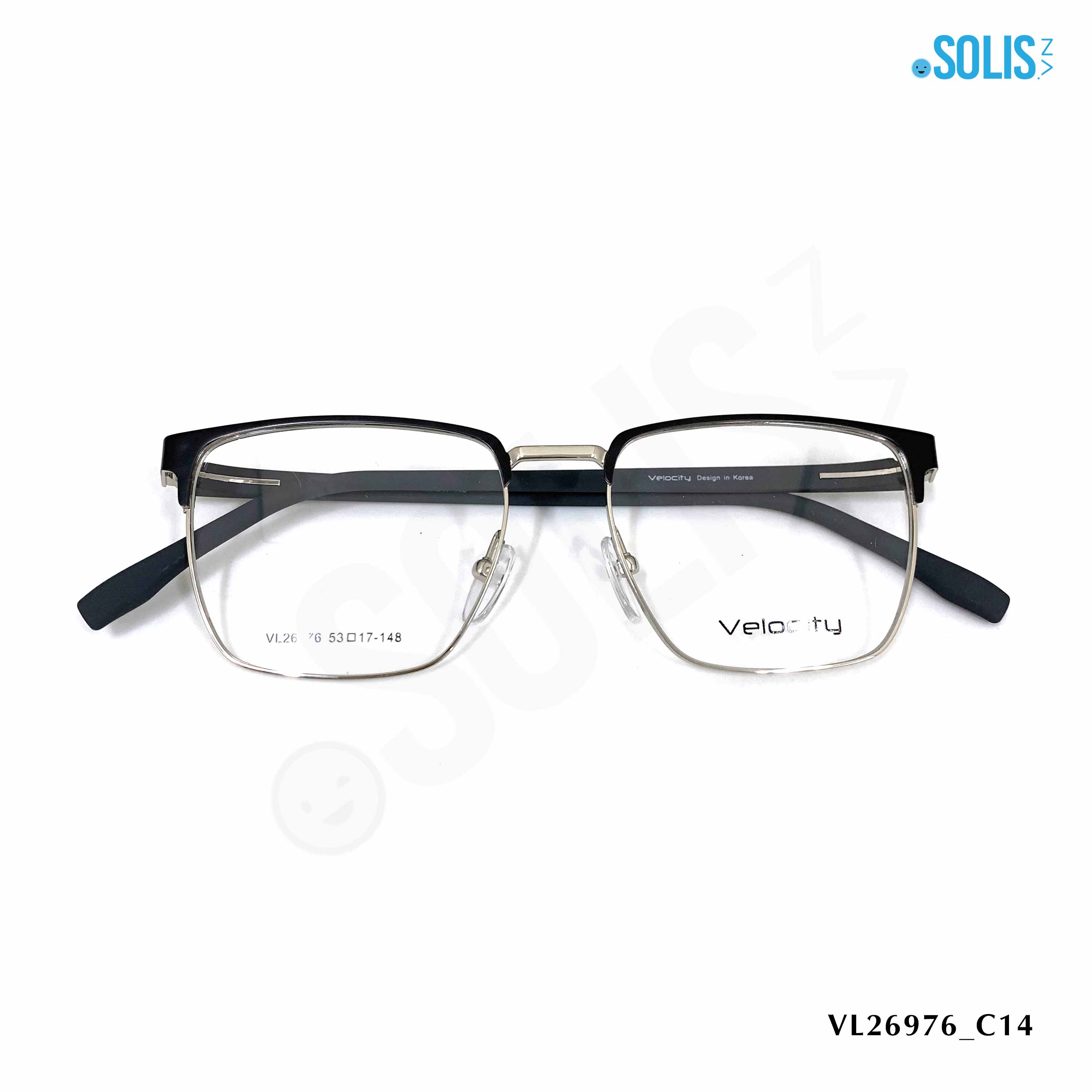 GỌNG KÍNH KIM LOẠI HIỆU VELOCITY VL26934/ VL26976 KÍCH THƯỚC 53-17-148