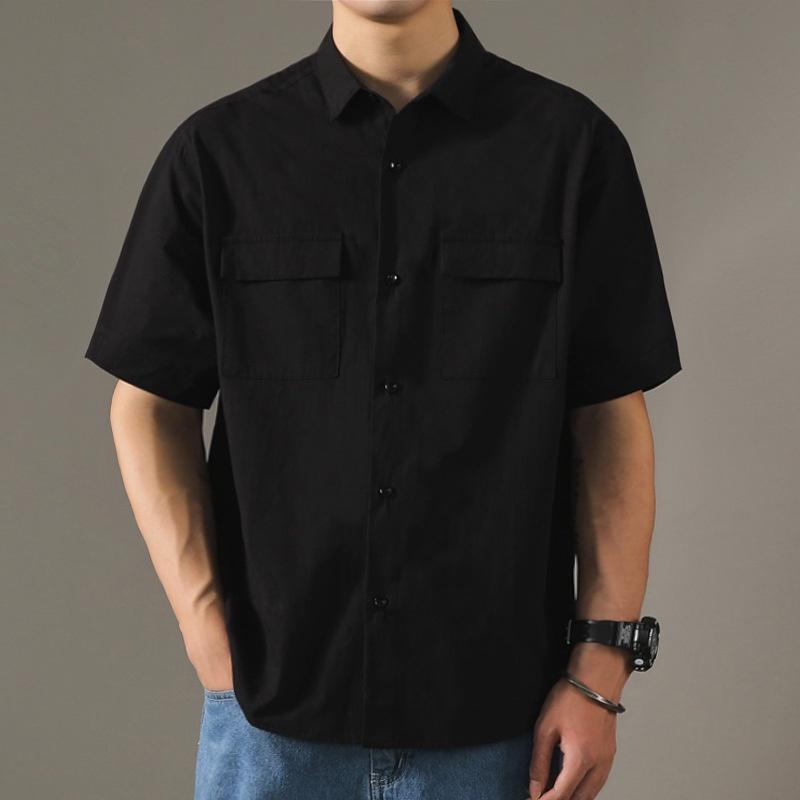 Áo sơ mi nam , sơ mi đũi Menswear chất đũi Unisex ngắn tay Basic chất mịn mát thời trang công sở trẻ trung, lịch lãm