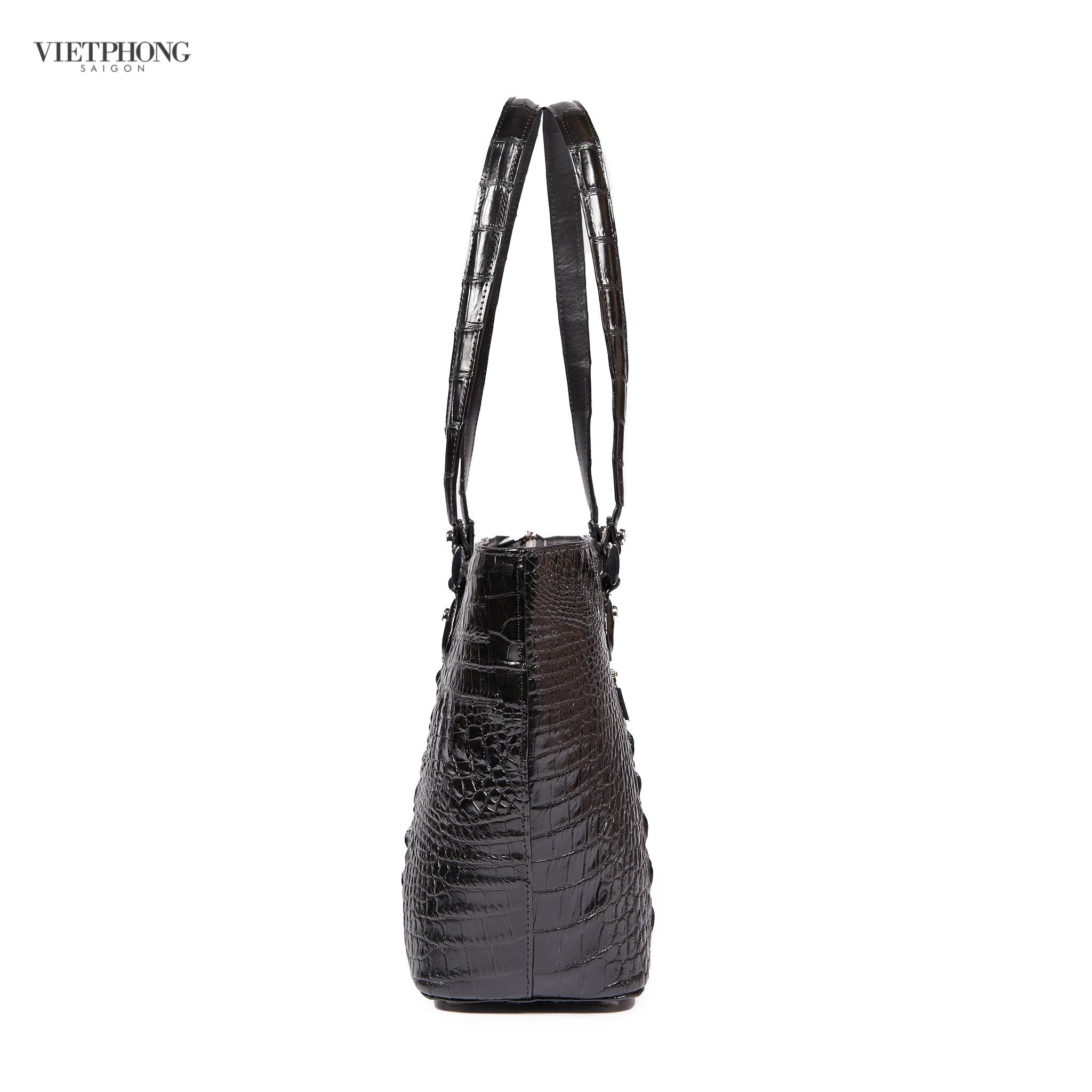 Túi xách da cá sấu nữ VIETPHONG Shopping Bag S053