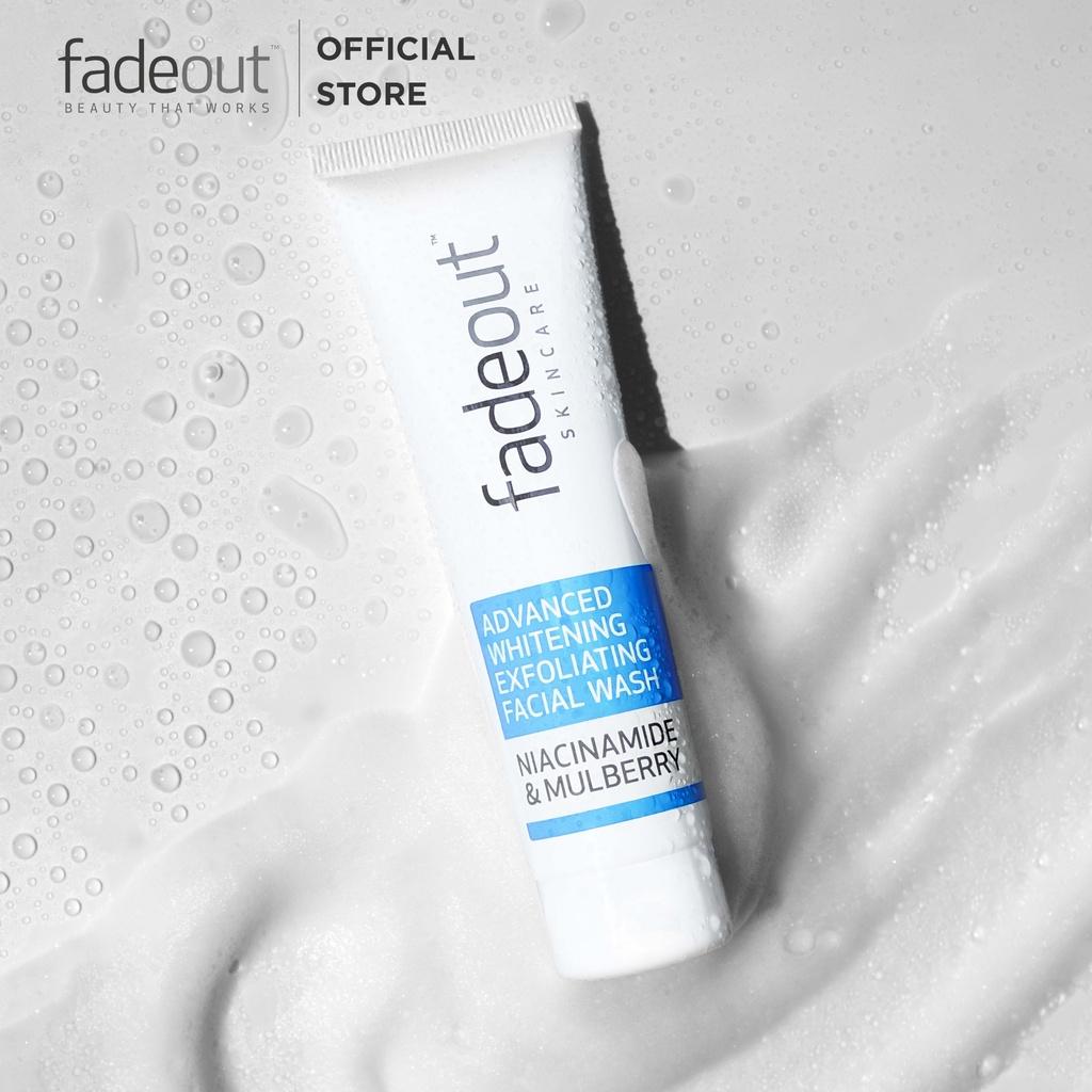 SỮA RỬA MẶT DƯỠNG TRẮNG DA FADEOUT ADVANCED WHITENING EXFOLIATING 100ML