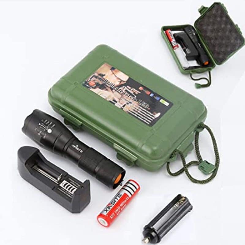 Đèn Pin Mini Siêu Sáng, Đèn Pin Cầm Tay, Model XML-T6, Hàng Chính Hãng