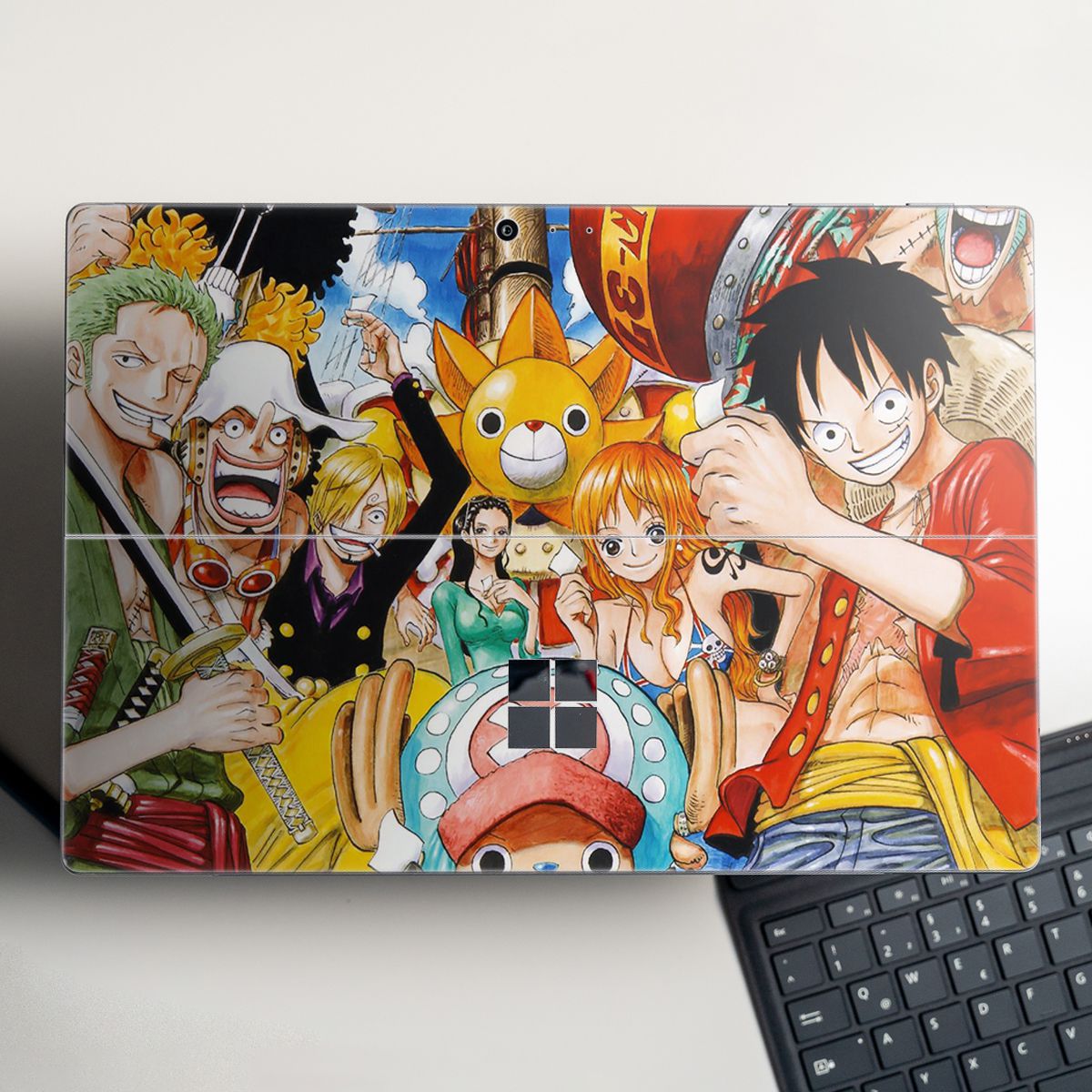 Skin dán hình One Piece x07 cho Surface Go, Pro 2, Pro 3, Pro 4, Pro 5, Pro 6, Pro 7, Pro X