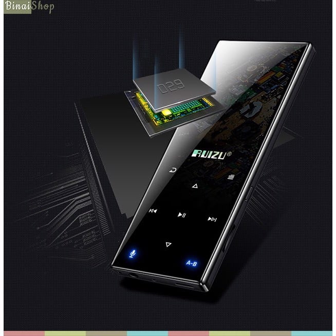 Máy Nghe Nhạc MP3 Bluetooth Ruizu D29 Bộ Nhớ Trong 8GB Cao Cấp AZONE - Hàng Chính Hãng