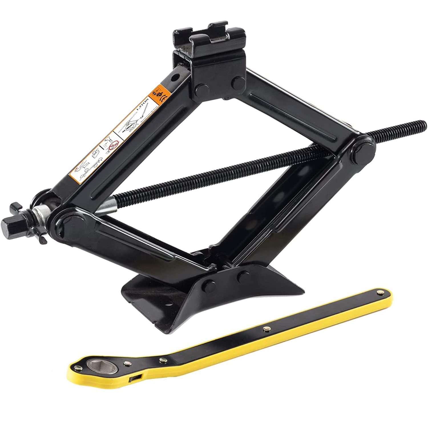 Kích nâng gầm xe ô tô - Kích lốp ô tô chữ A đầu bám xoay 360 độ - Tay siết lực cờ lê tròng tự động, tải trọng 2 Tấn