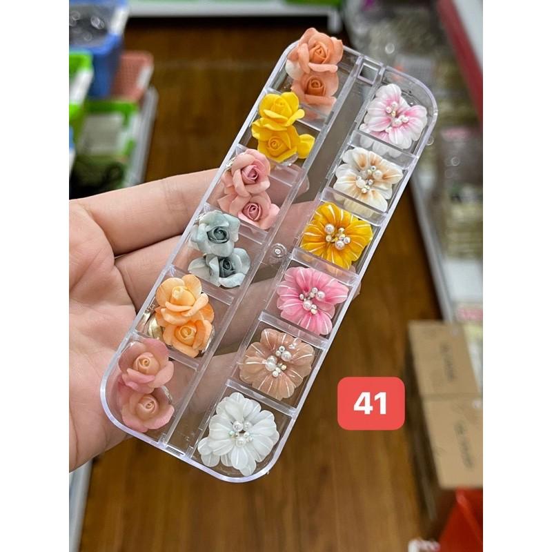 Sét hoa mix giá siêu rẻ” tặng kèm khay đựng”