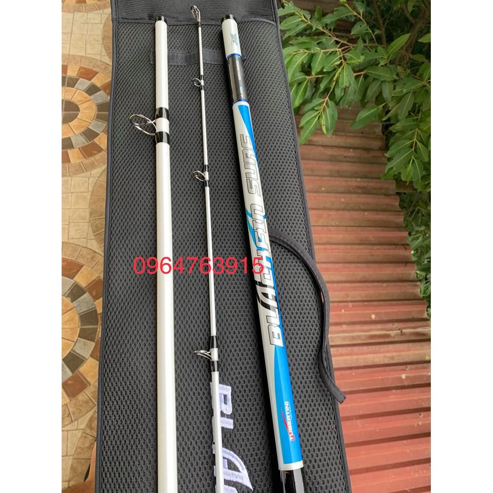Cần 3 khúc BLACKFIN Surf khoen fuji pát fuji đánh lục xa bờ