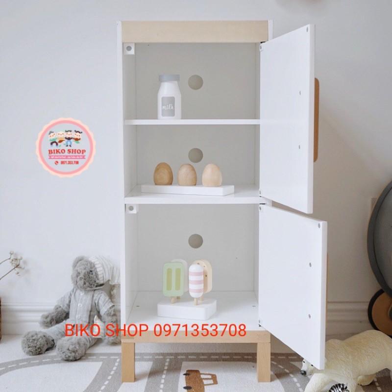 Combo Bếp và tủ lạnh màu trắng 73cm