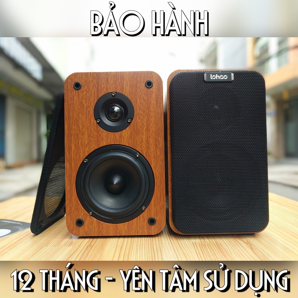 Bộ loa vi tính kiểm âm cao cấp Lohao AV 8219 - Âm thanh 2.1 - Kết nối bluetooth, USB, SD, AV - Vỏ gỗ sang trọng - 2 Bass 2 Treble - Chỉnh âm thanh ngay trên loa - Công suất lên đến 100W - Hàng chính hãng