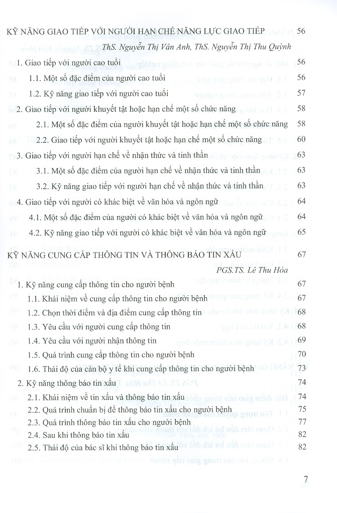 Giáo Trình Kỹ Năng Giao Tiếp Dành Cho Cán Bộ Y Tế