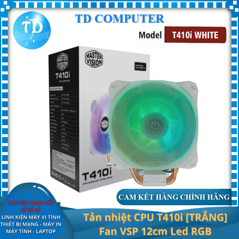 Fan VSP 12cm Led RGB Dùng Cho Tất Cả Socket - Hàng chính hãng Tech Vision phân phối