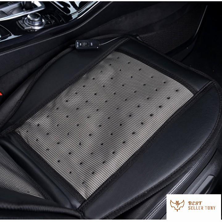 Đệm lót ghế cao cấp cho xe hơi tích hợp Quạt 12V