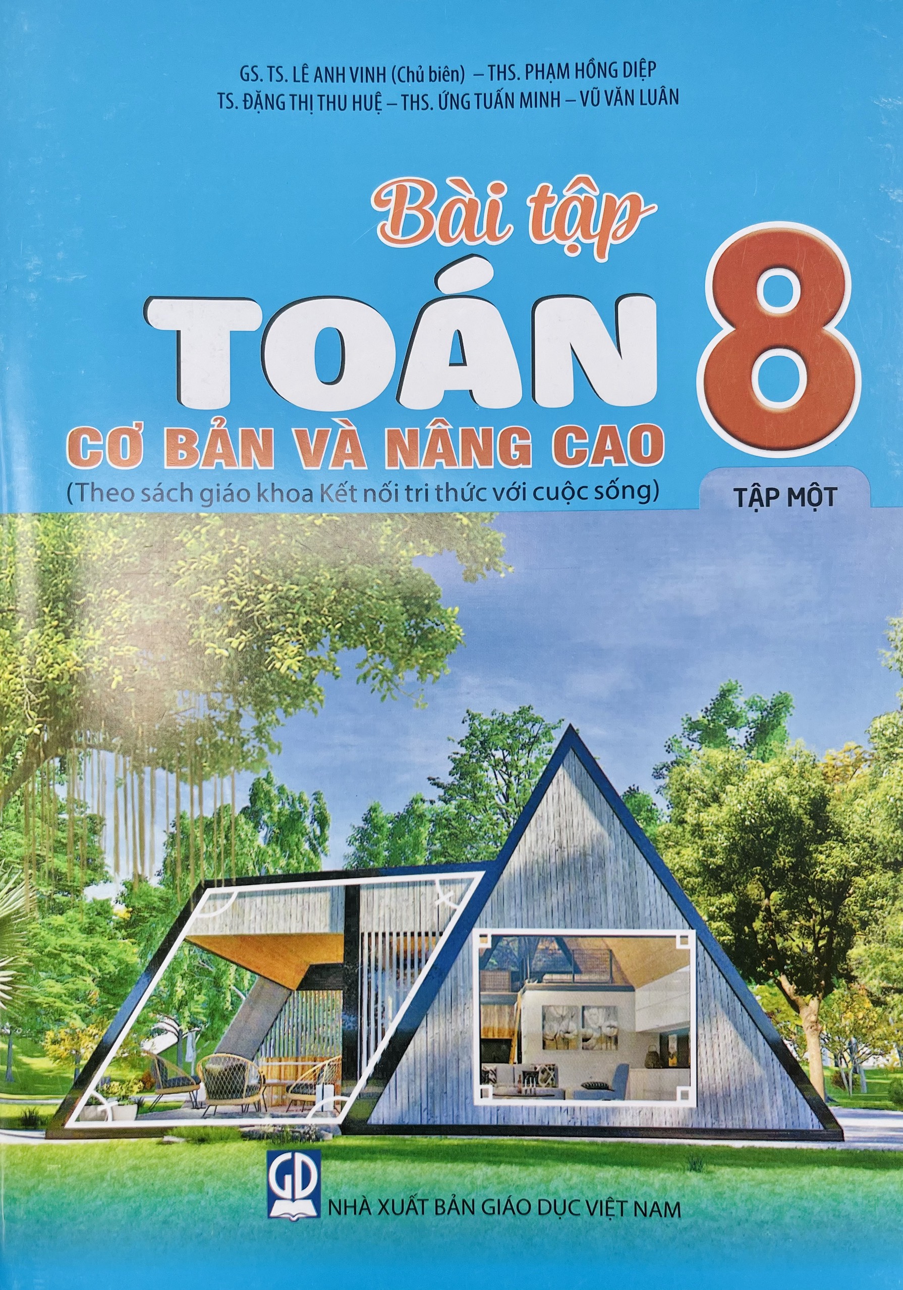 Sách - Bài tập Toán lớp 8 tập 1+2 cơ bản và nâng cao