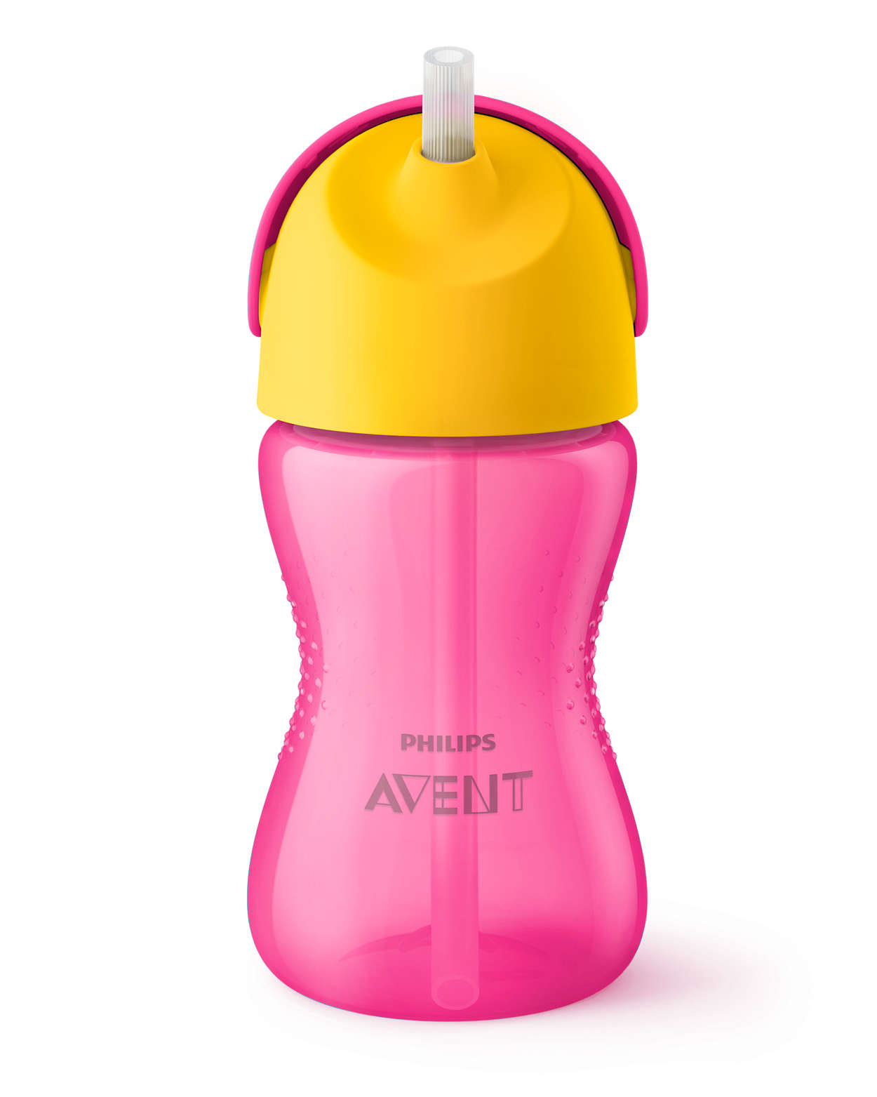 Bình tập uống bằng nhựa có ống hút hiệu Philips Avent (300ml/10oz) cho bé từ 12 tháng tuổi 798/00