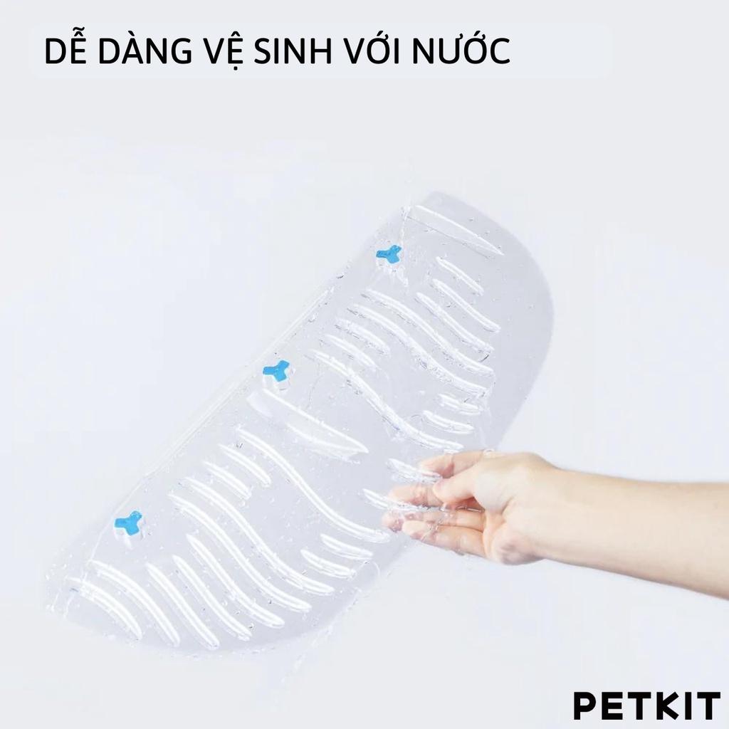 Tấm Chắn Xả Cát Cũ Máy Vệ Sinh Cho Mèo Petkit Pura Max- HeLiPet