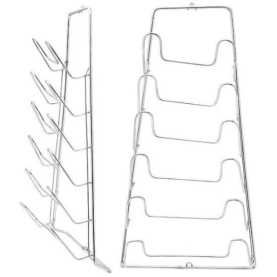 Giá treo vung nồi inox 6 tầng