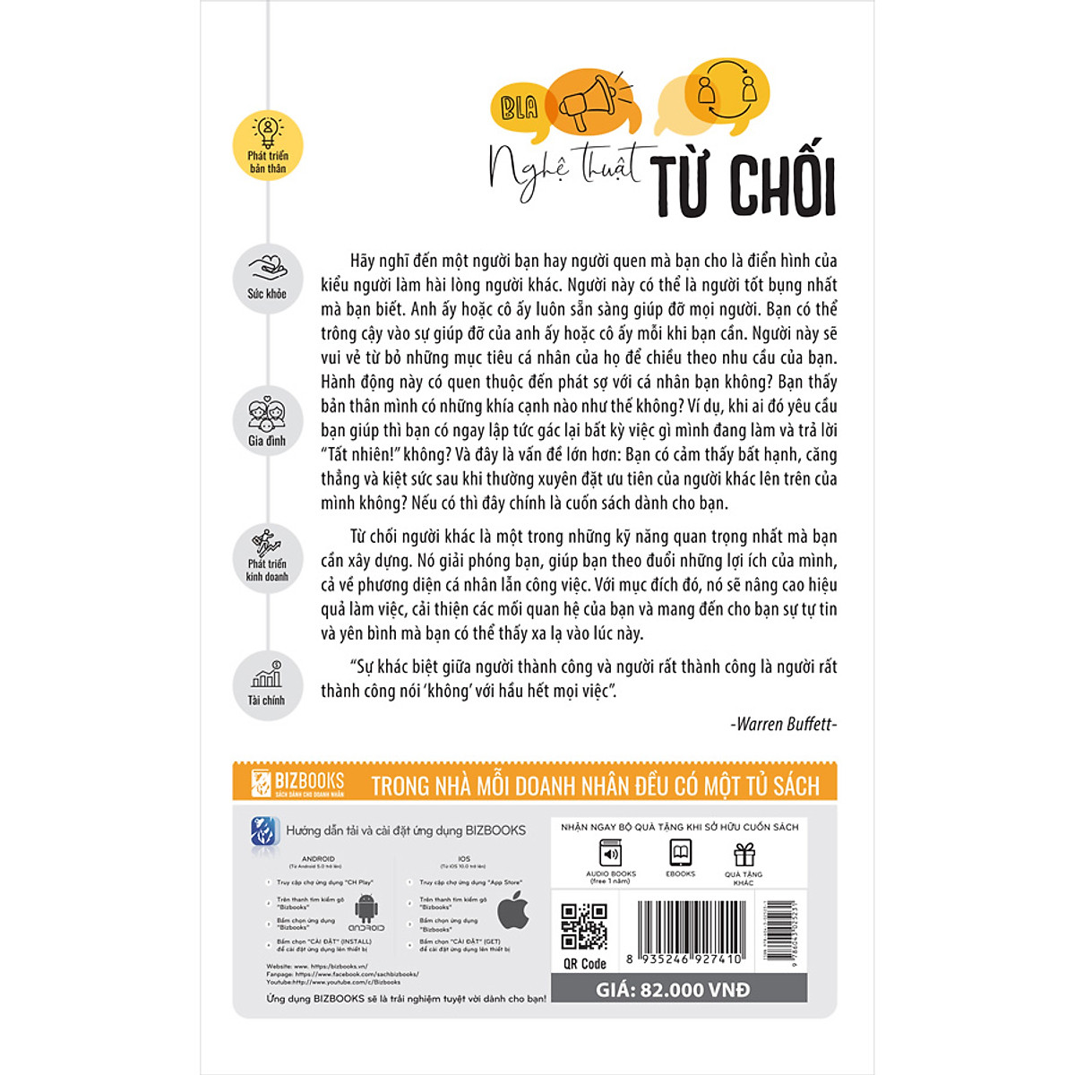 Nghệ Thuật Từ Chối – Cách Nói Không Mà Vẫn Có Được Đồng Thuận_ Sách_ Bizboos_ Sách Phát triển bản thân_ Sách Hay mỗi ngày