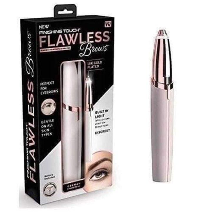 Máy Cắt Tỉa Lông Mày, Chân Mày An Toàn, Tiện Lợi - Bút Tỉa Lông Mày flawlessbrows, Lông Tơ Mặt, Ria Mép