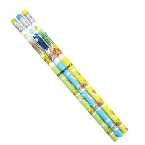 Bút Chì Smart Kids 2B SK-PC2B007 Dragon gỗ mềm dễ chuốt, thân in hình bắt mắt