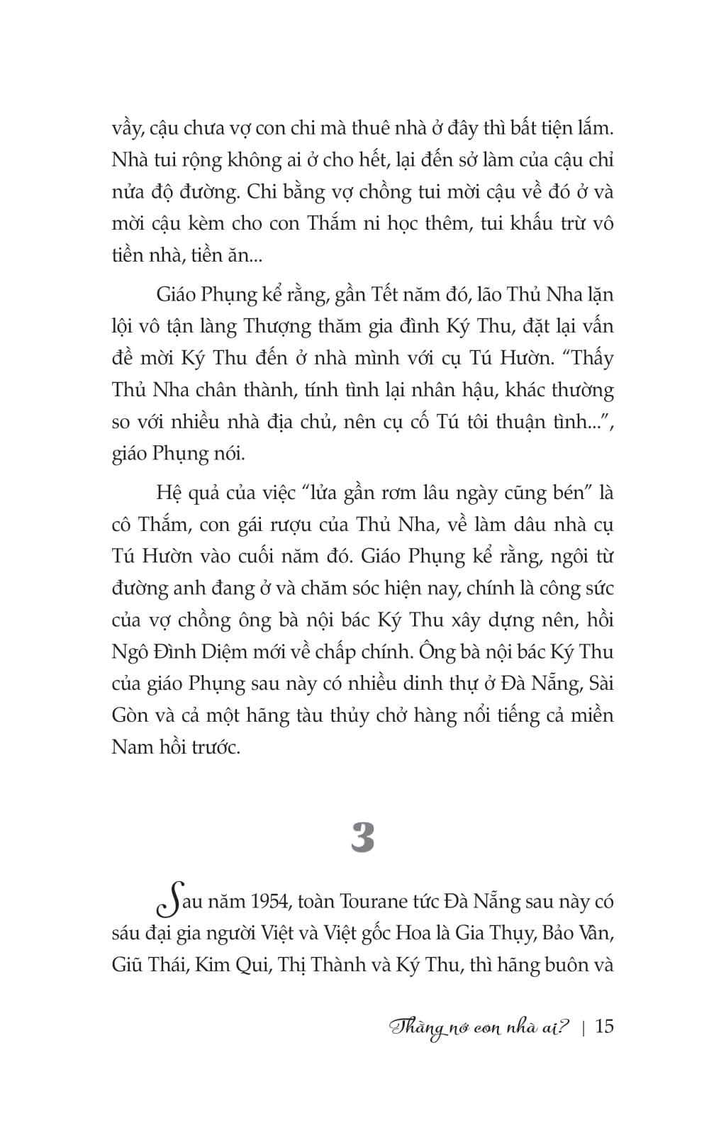 Thằng Nớ Con Nhà Ai