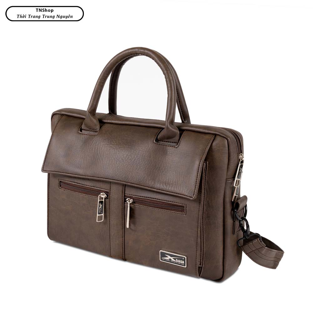 Cặp Laptop 15.6 Inch Xbags Lavish XB 4301 - Cặp Xách Công Sở Cao Cấp, Vải Chống Nước Bền Bỉ, Ngăn Chống Sốc Dày Dặn, Đường May Chắc Chắn
